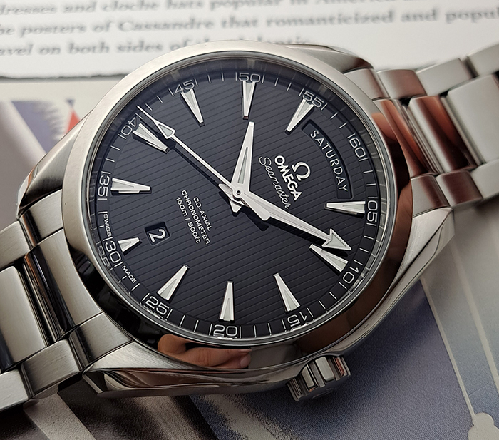 Omega Seamaster Aqua Terra 150M Co-Axial Day-Date Wristwatch Ref. 231.10.42.22.01.001